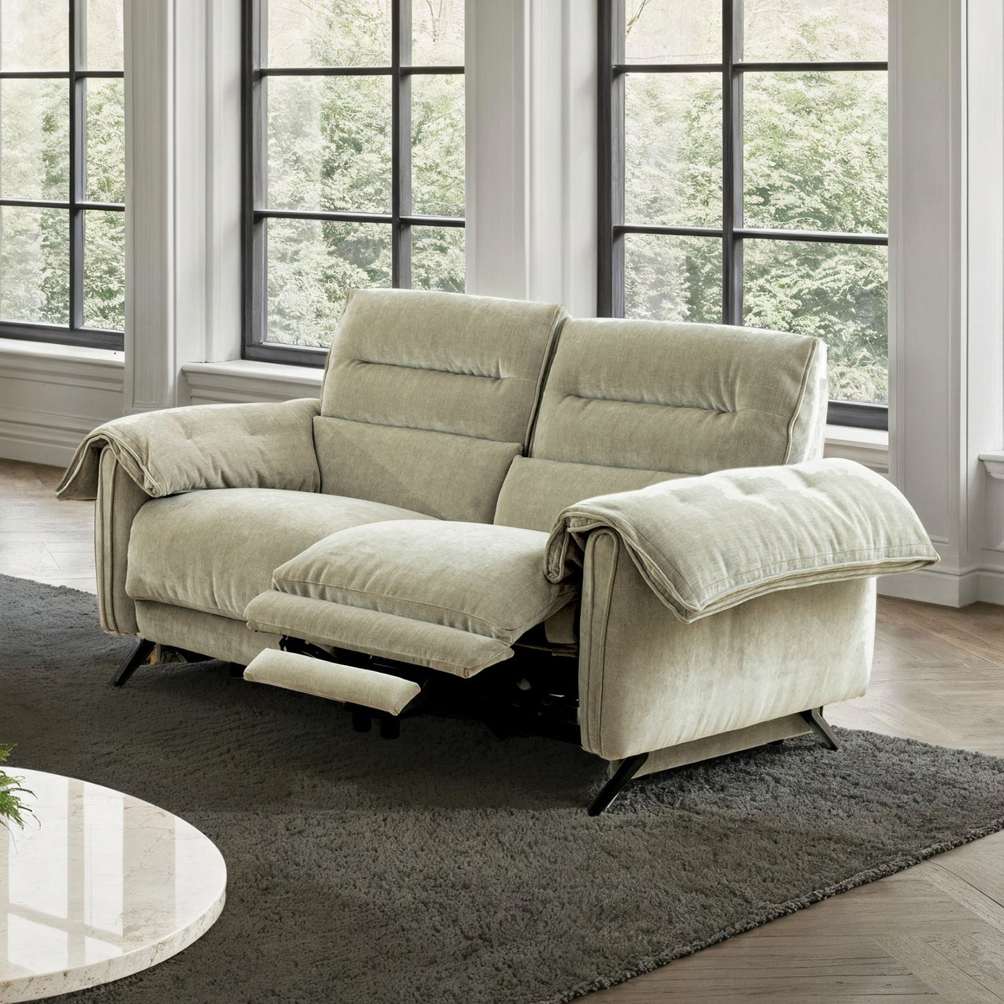 Morley Oversized Power Sofa & Loveseat - 3 Colors