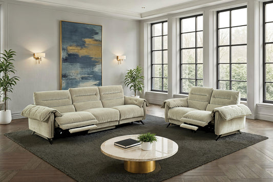 Morley Oversized Power Sofa & Loveseat - 3 Colors