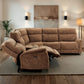 Mattheus Cypess Brown Power Sectional