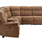 Mattheus Cypess Brown Power Sectional