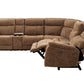Mattheus Cypess Brown Power Sectional