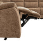 Mattheus Cypess Brown Power Sectional