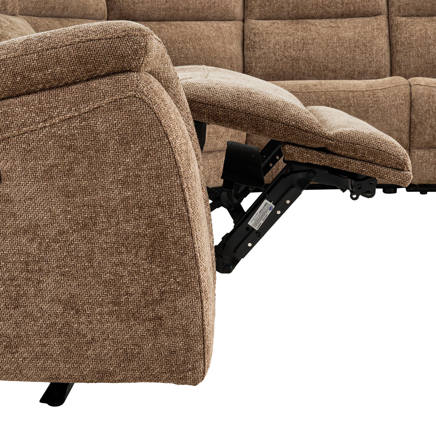 Mattheus Cypess Brown Power Sectional