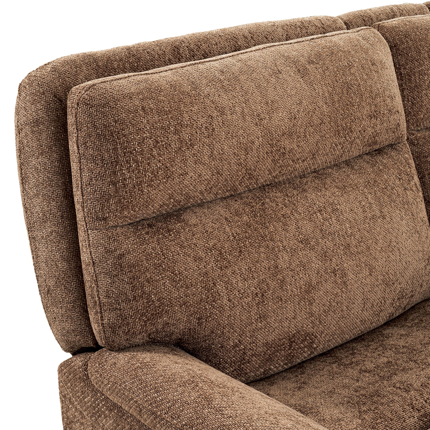 Mattheus Cypess Brown Power Sectional