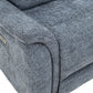 Mattheus Charcoal Gray Power Sectional