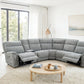 Mattheus Gray Power Sectional