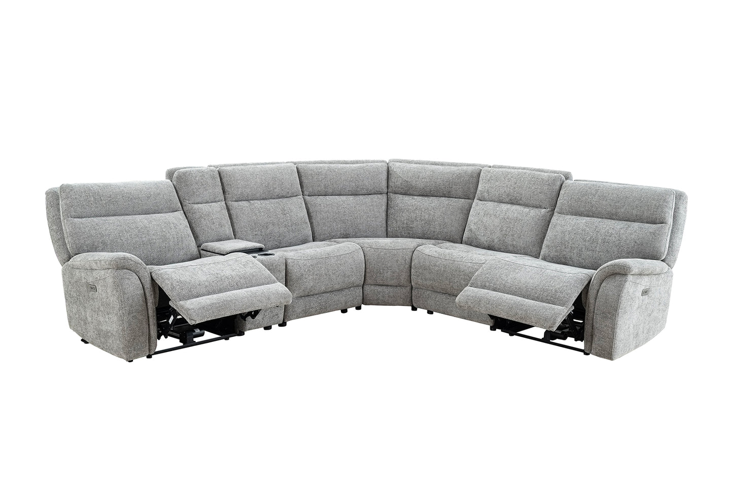 Mattheus Gray Power Sectional