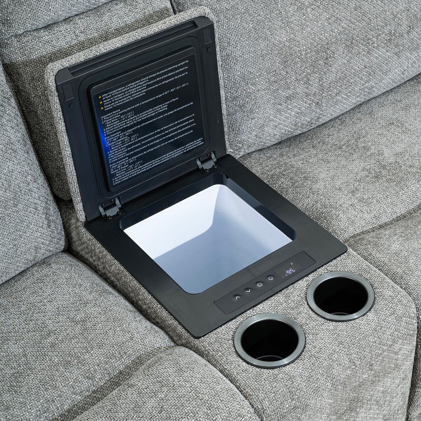 Mattheus Gray Power Sectional