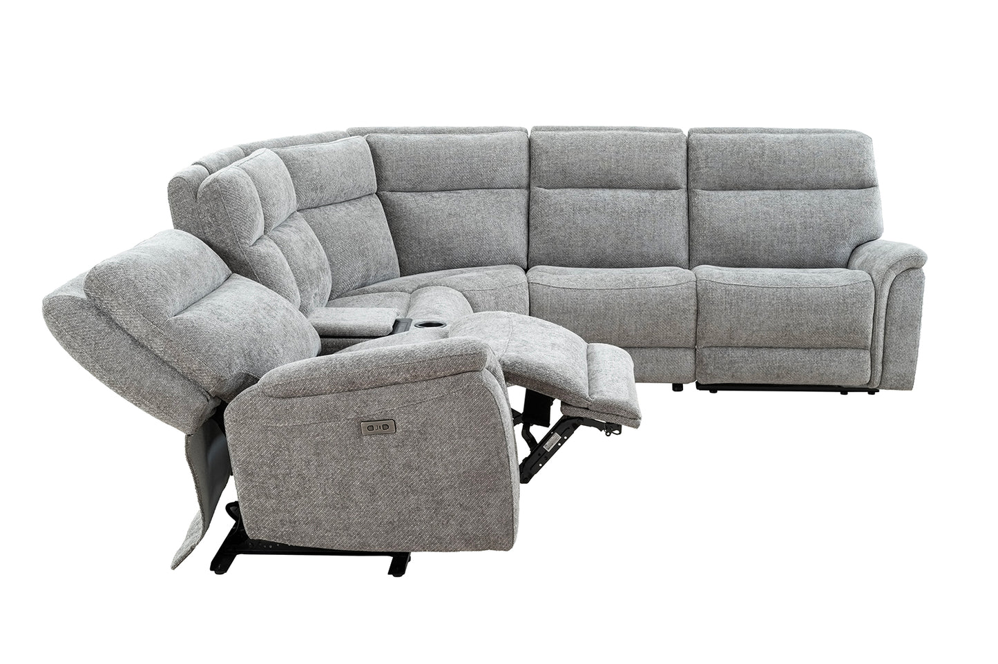 Mattheus Gray Power Sectional