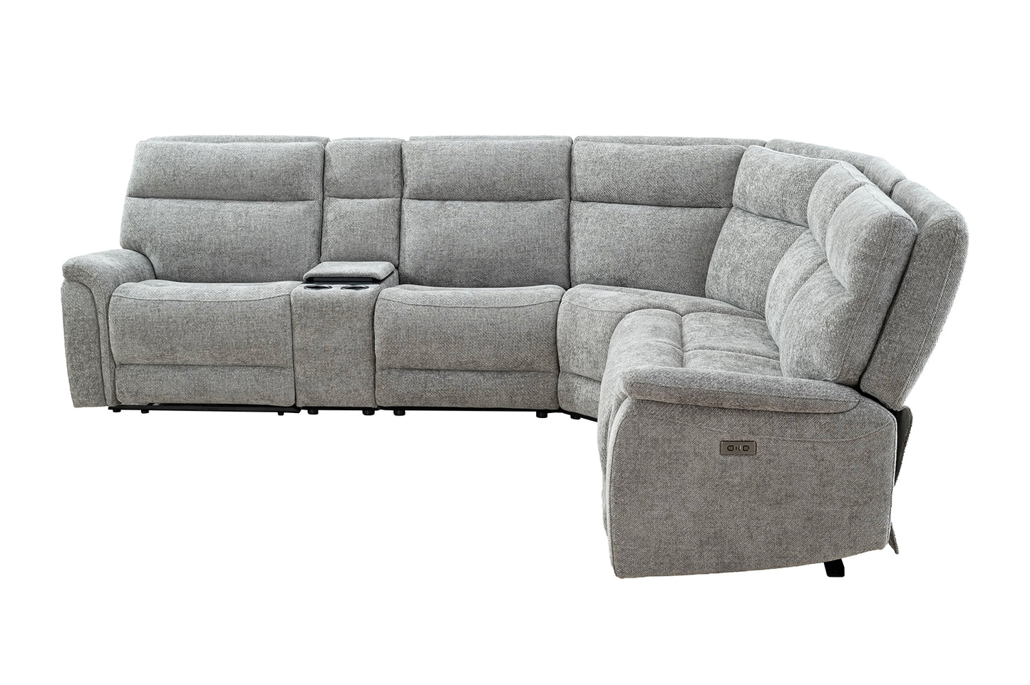 Mattheus Gray Power Sectional