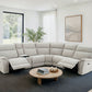 Mattheus Dove Gray Power Sectional