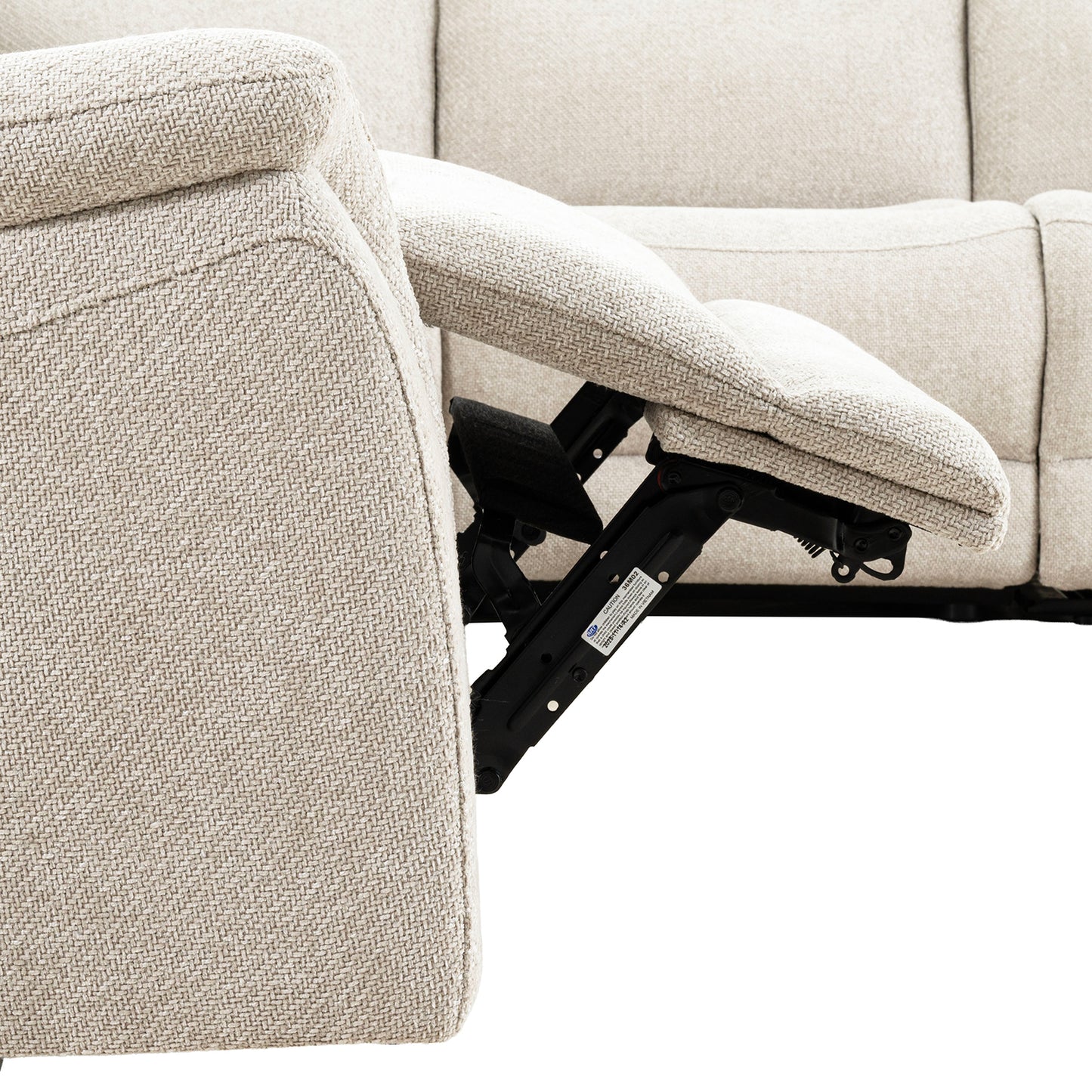 Mattheus Dove Gray Power Sectional