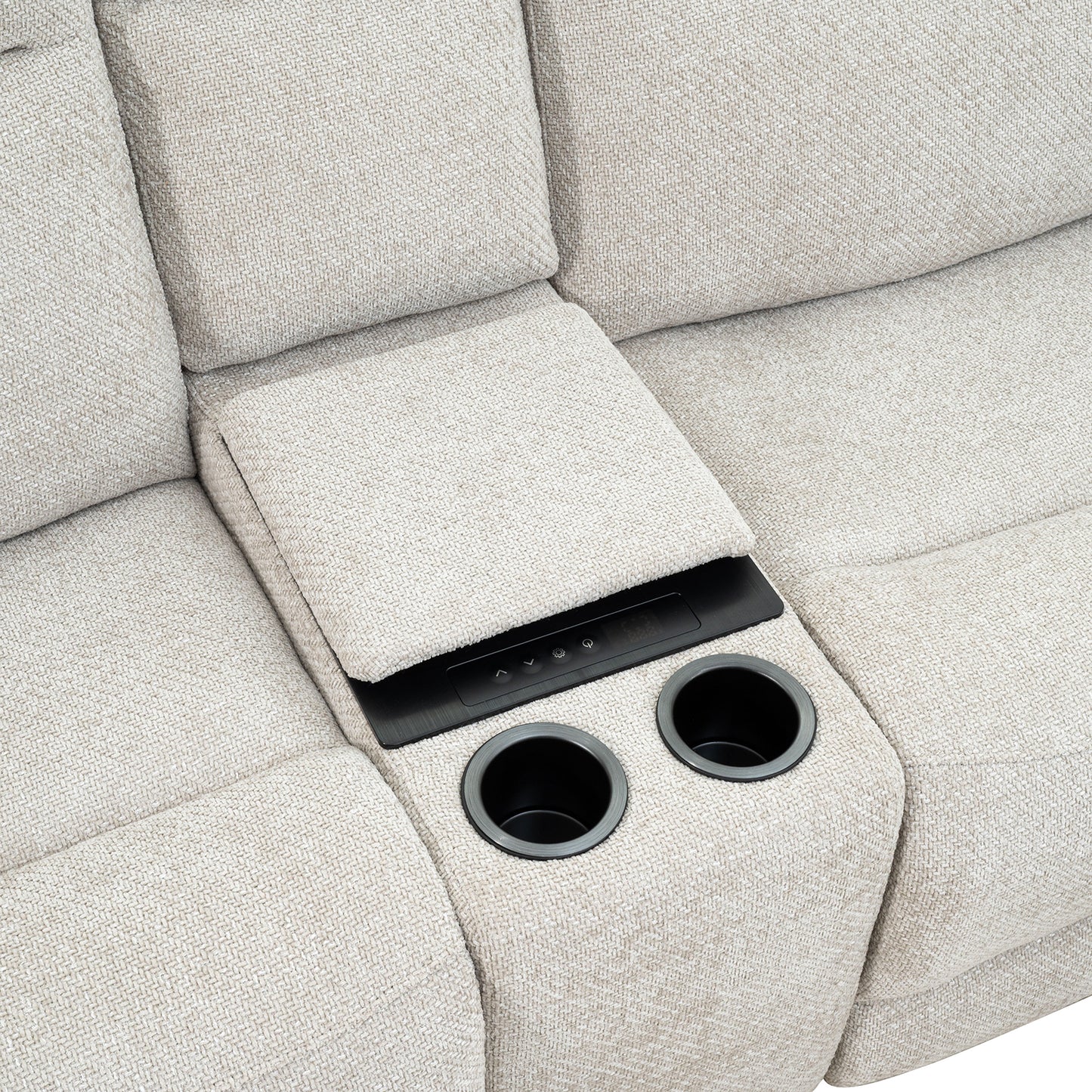 Mattheus Dove Gray Power Sectional