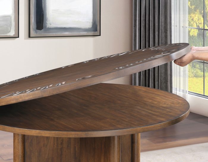 Cambridge 6 Pc Dining Table Removable Game Top