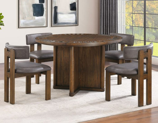 Cambridge 6 Pc Dining Table Removable Game Top