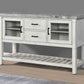 Canova Gray Marble Top Server CV500SV