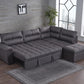 Demka Home Cansas Prime Sectional Sleeper