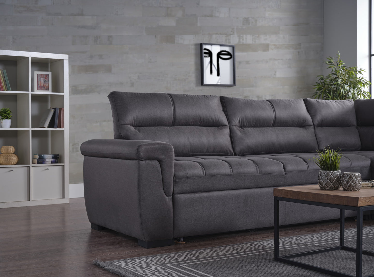 Demka Home Cansas Prime Sectional Sleeper