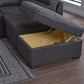 Demka Home Cansas Prime Sectional Sleeper