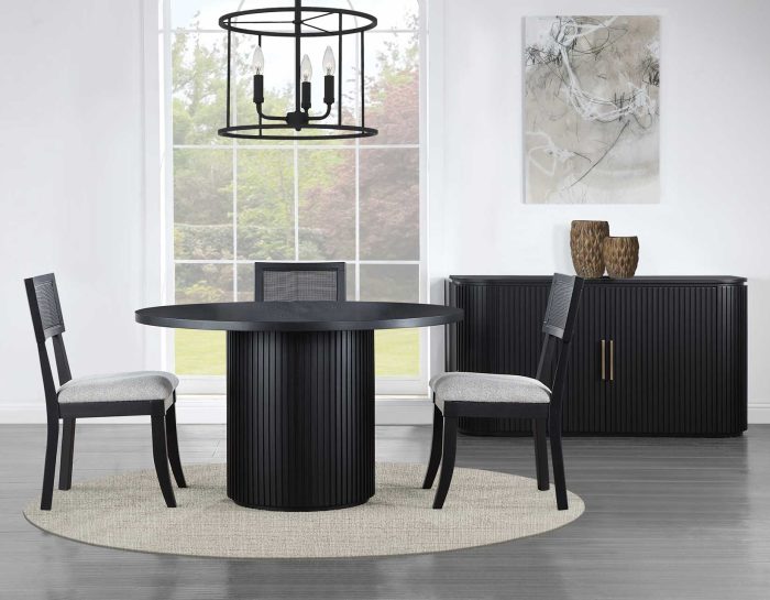Colvin 52" Table Dining Collection - Black or Brown