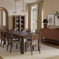 Cuppertino Warm Walnut Expandable  Dining Set