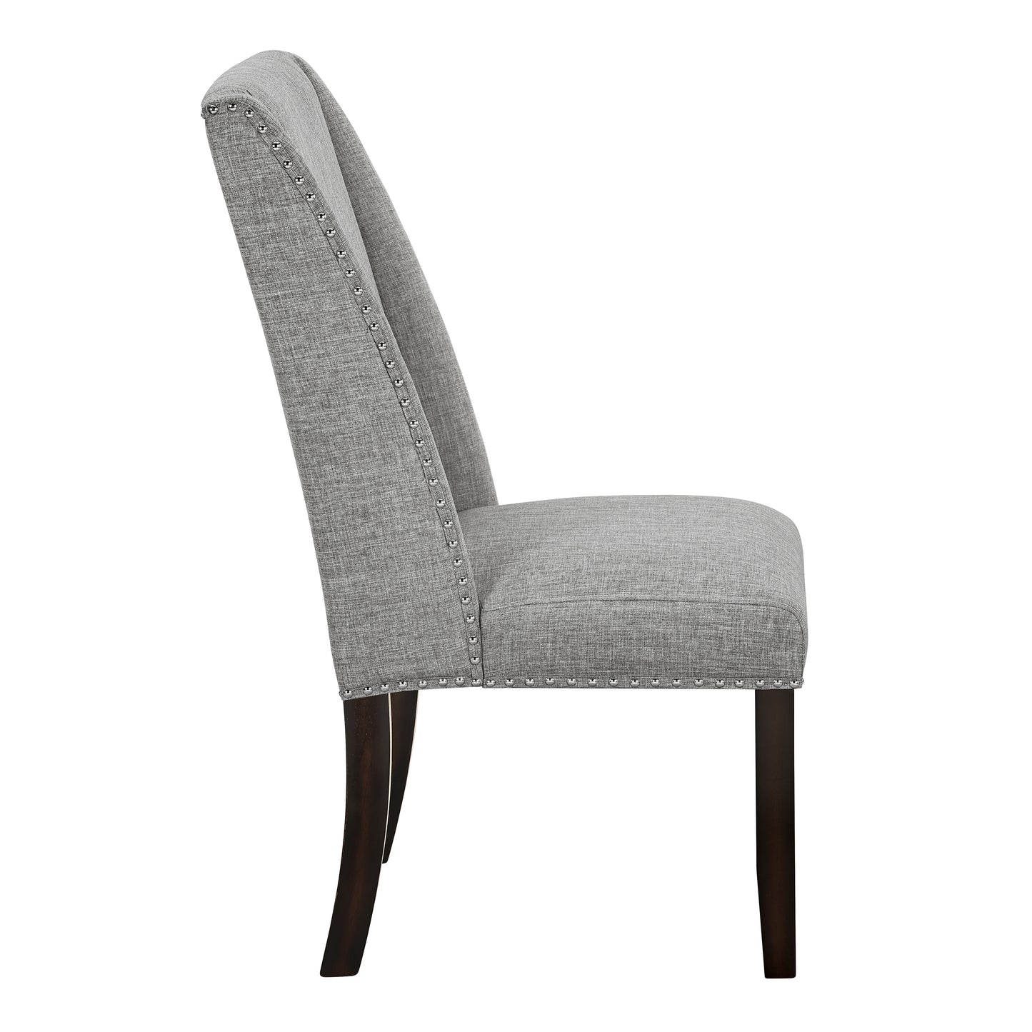 Faust Gray Parson Chair - Set of 2