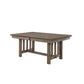 Harrisburg 6 Pc Walnut Finish Dining Set
