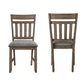 Harrisburg 6 Pc Walnut Finish Dining Set
