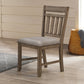 Harrisburg 6 Pc Walnut Finish Dining Set