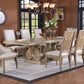 McFerran D4100 Weathered Brown/Antique White 9 Pc Set