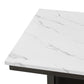 Carissa 6 Pc Dining Set w/Storage Shelf