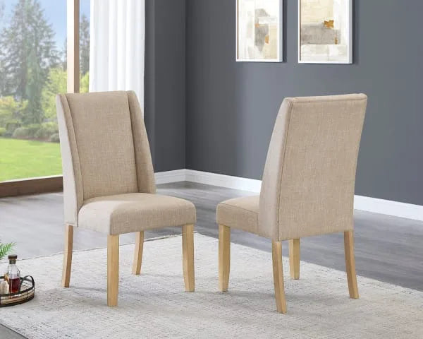 D521 White Marble 6 Pc Dining Set