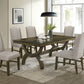 D530 Antique Brown 7-9 Pc Dining Collection