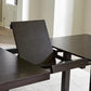 Neymorton Dark Grayish Brown 11 Pc Dining Set