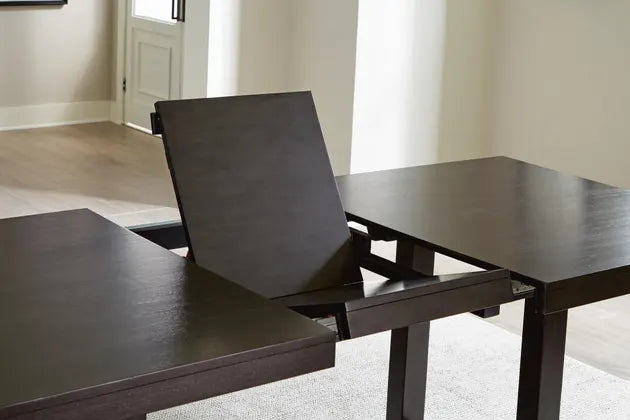 Neymorton Dark Grayish Brown 11 Pc Dining Set
