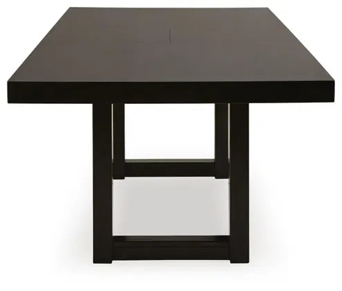 Neymorton Dark Grayish Brown 11 Pc Dining Set
