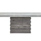 D710 Concrete Look 7 Pc Dining Collection