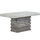 D710 Concrete Look 7 Pc Dining Collection