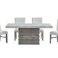 D710 Concrete Look 7 Pc Dining Collection