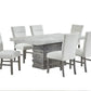 D710 Concrete Look 7 Pc Dining Collection