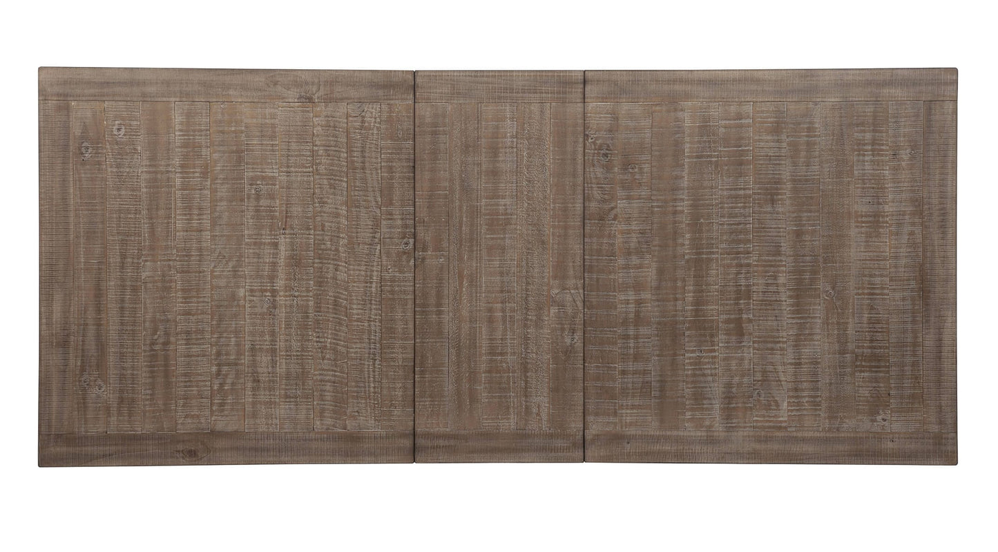 D760 Walnut Finish Extendable Dining Set