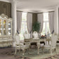 McFerran D8300 White Wash Dining Room Set