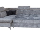 Daytona Sectional w/Bed + Storage by ESF