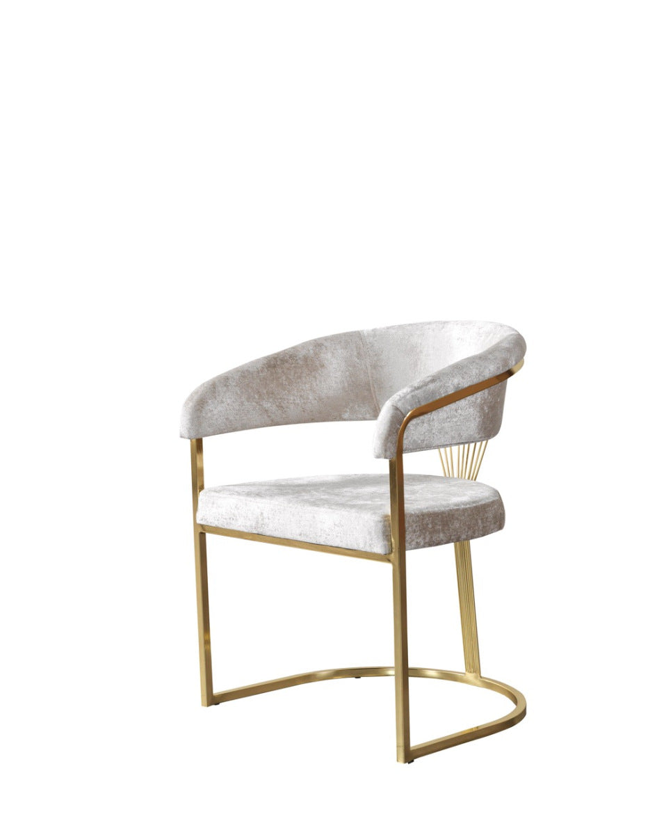 Diamond Ivory Side Chair by Demka