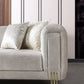 Diamond Ivory Sectional by Demka Furnishings