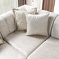 Diamond Ivory Sectional by Demka Furnishings