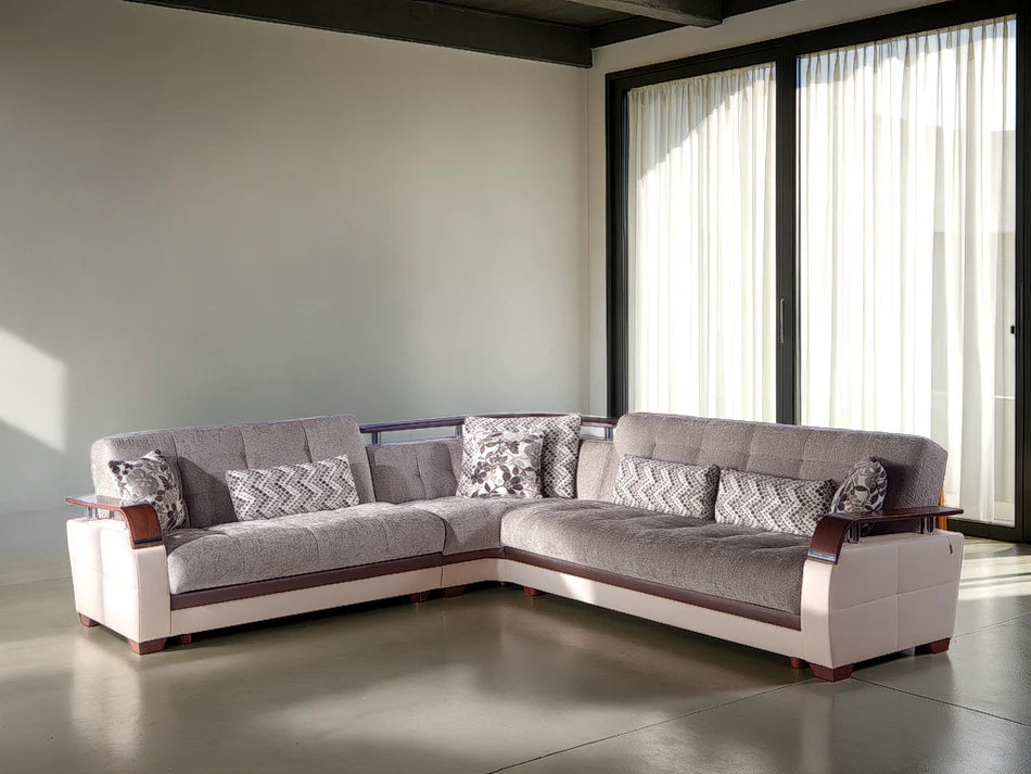 Bellona Natural Sofa Sleeper Valencia Gray