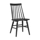 Charleston Trestle Dining Set Natural & Black