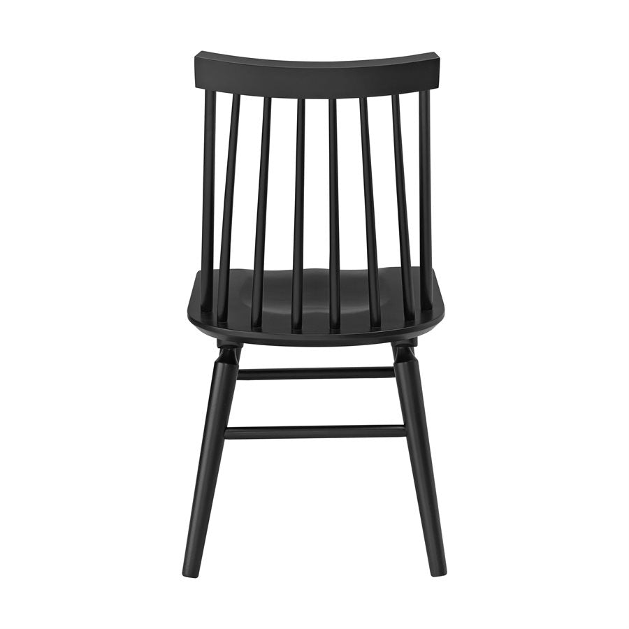 Charleston Trestle Dining Set Natural & Black