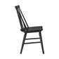 Charleston Trestle Dining Set Natural & Black